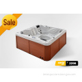 2014 New arrival fashion large plastic tubs /freestanding massage bathtub